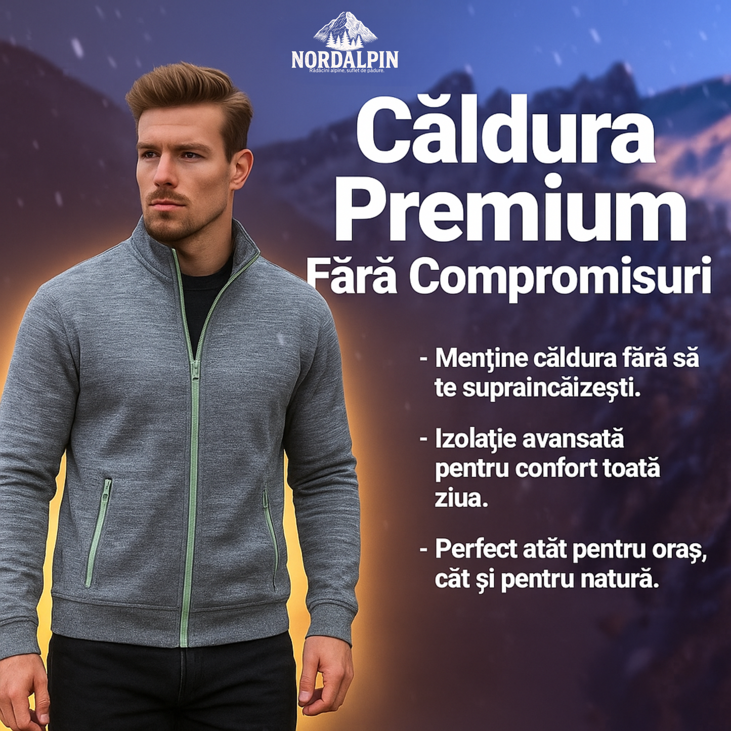 Pulover Termic Cernei | Ediție Premium Limitată 2025