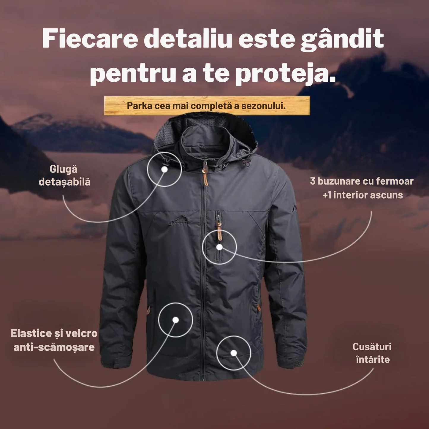 Geaca Ceahlău | Ediție Premium Limitată 2025