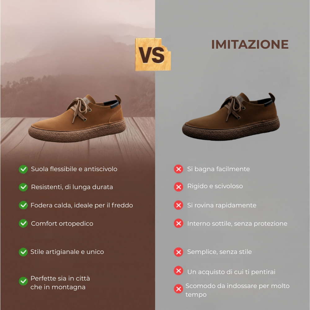 Scarpe Artigianali Monte Bondone™ | Edizione Limitata 2025