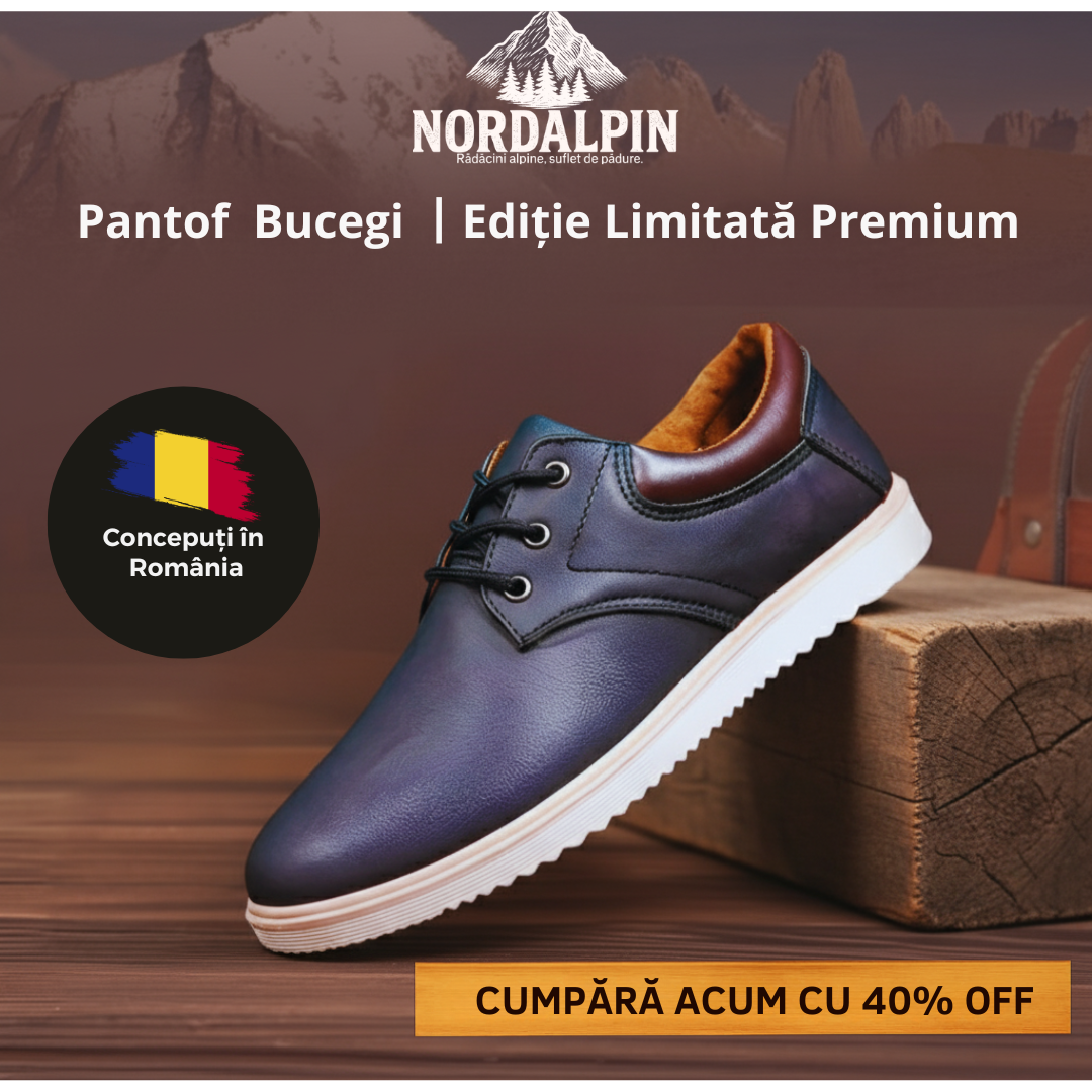Pantofi Moldoveanu | Ediție Premium Limitată 2025
