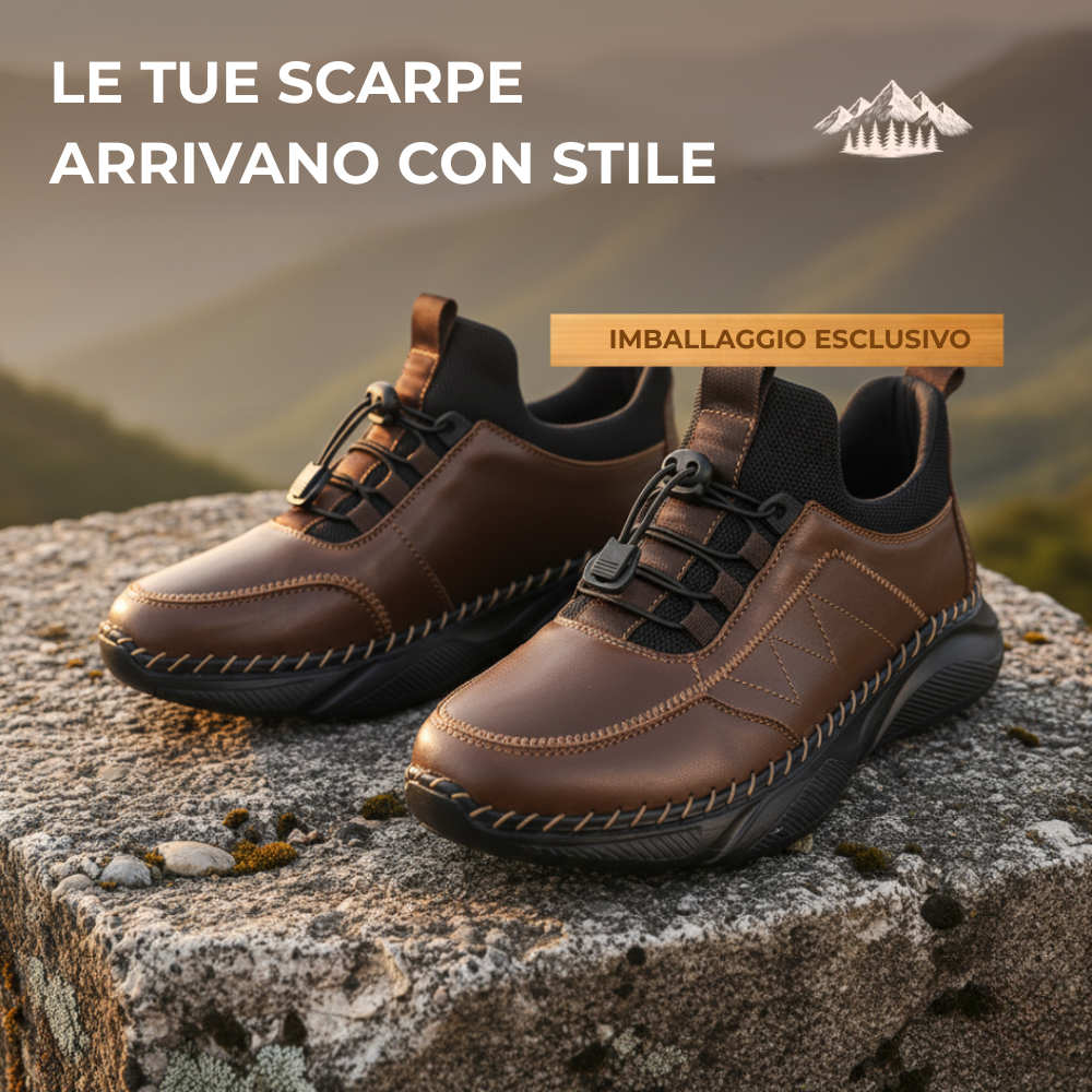 Scarpe Artigianali Monte Pollino™ | Edizione Limitata 2025