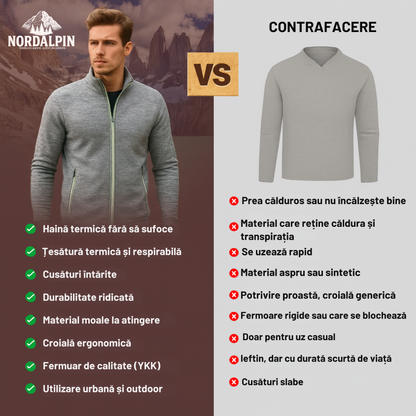 Pulover Termic Cernei | Ediție Premium Limitată 2025