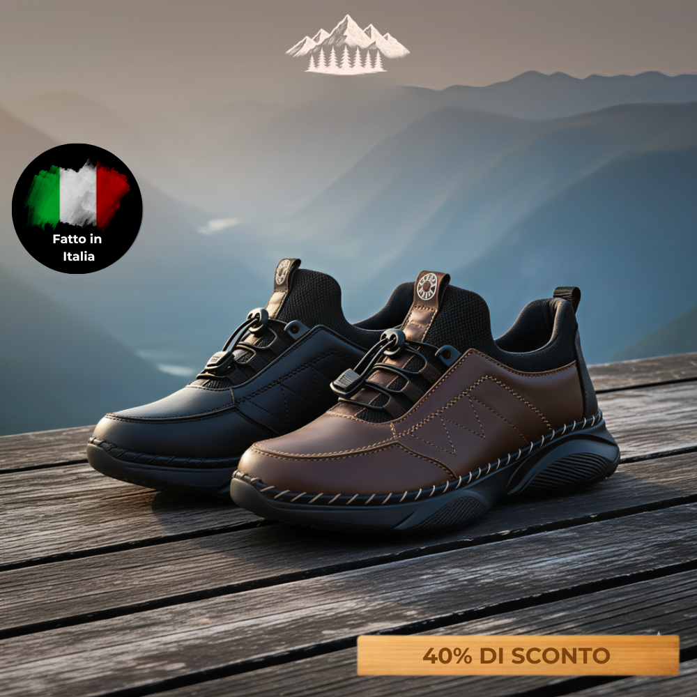 Scarpe Artigianali Monte Pollino™ | Edizione Limitata 2025