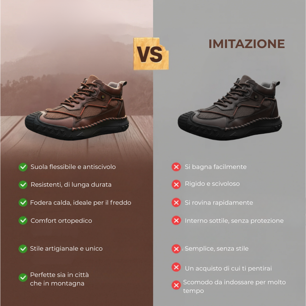 Stivali Artigianali Monte Alpi™ | Edizione Limitata 2025