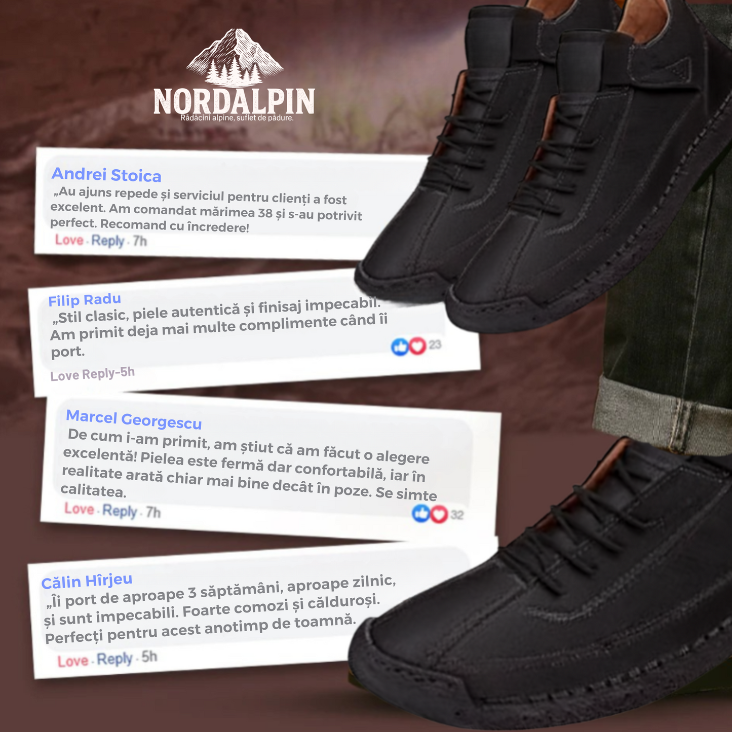 Pantofi Cernei | Ediție Premium Limitată 2025