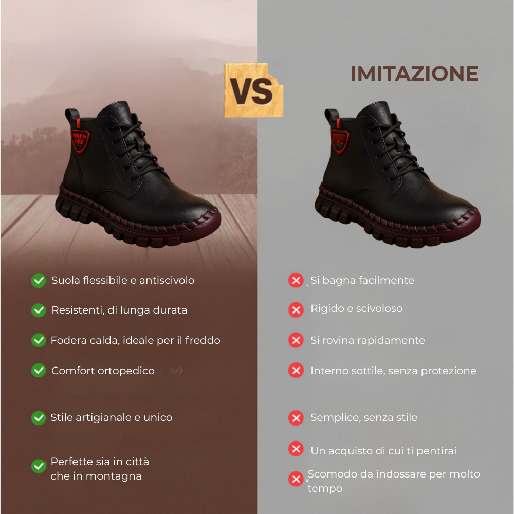 Stivali Artigianali Monte Rosa™ | Edizione Limitata 2025