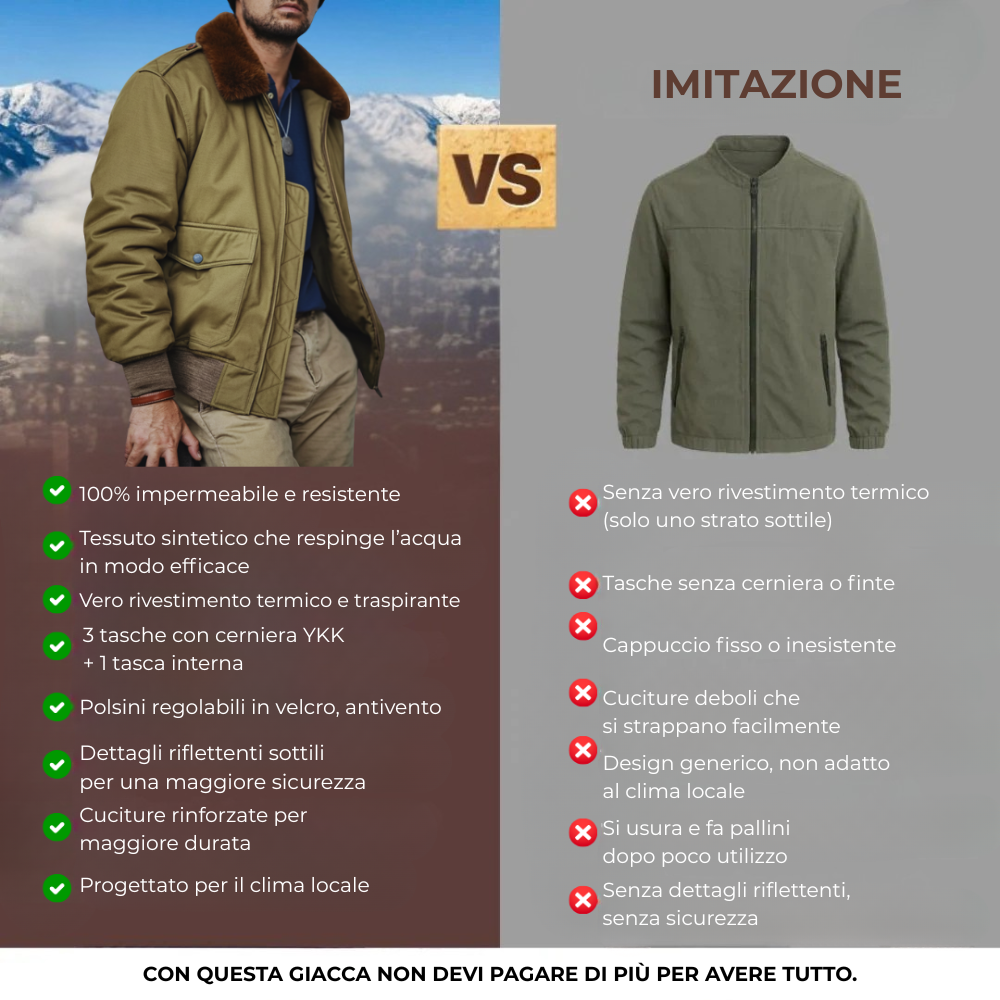 Cappotto Artigianale Monte Corno Nero™ | Edizione Limitata 2025