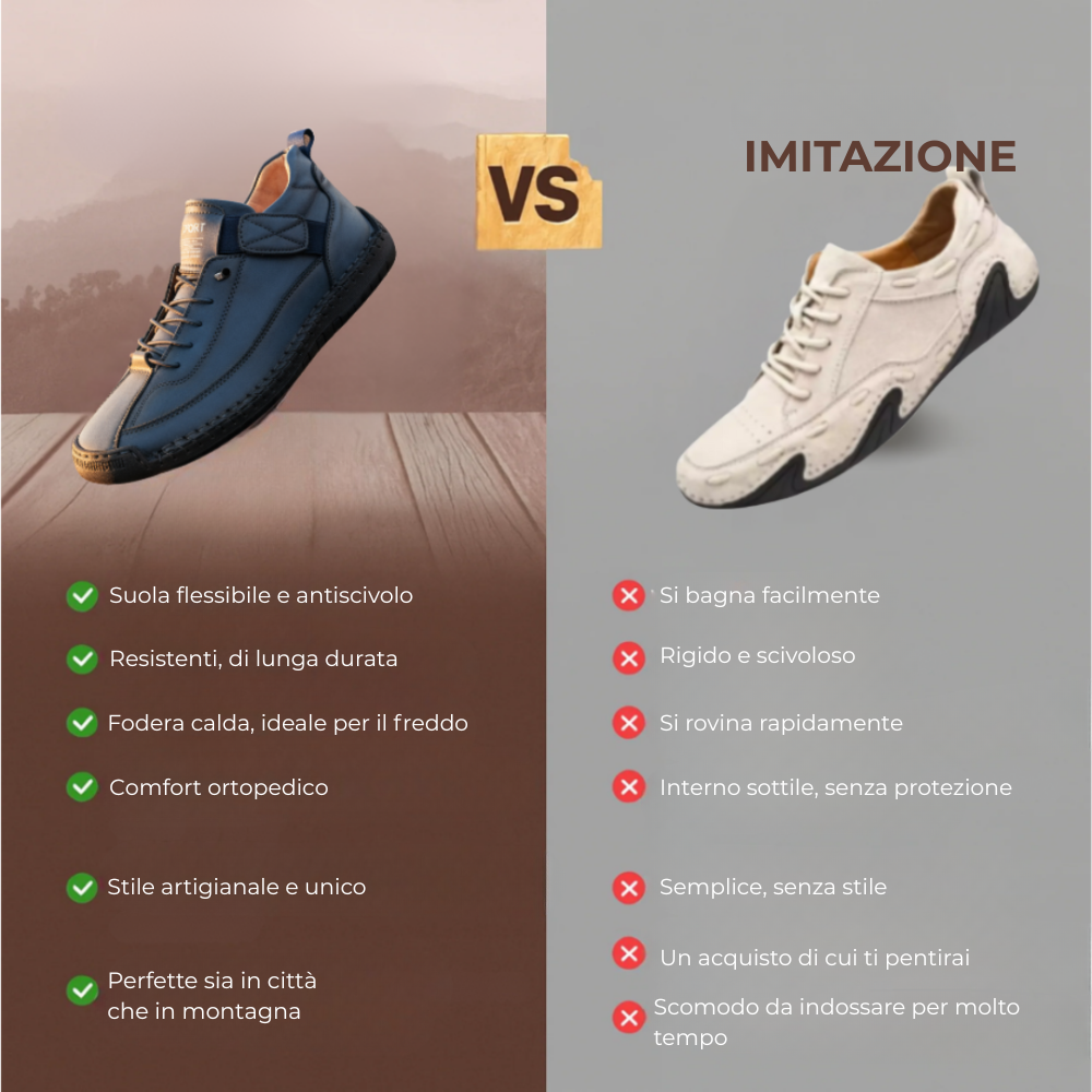 Scarpe Artigianali Monte Cavallo™ | Edizione Limitata 2025