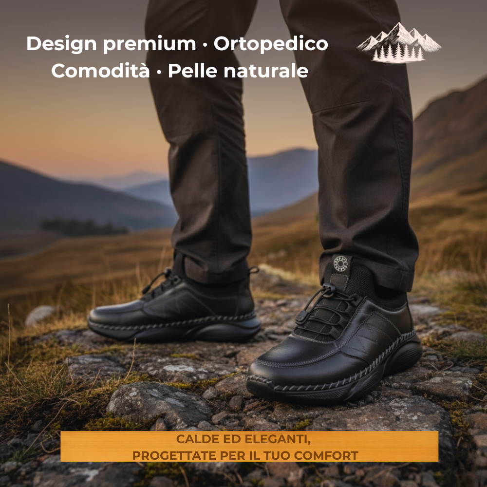 Scarpe Artigianali Monte Pollino™ | Edizione Limitata 2025
