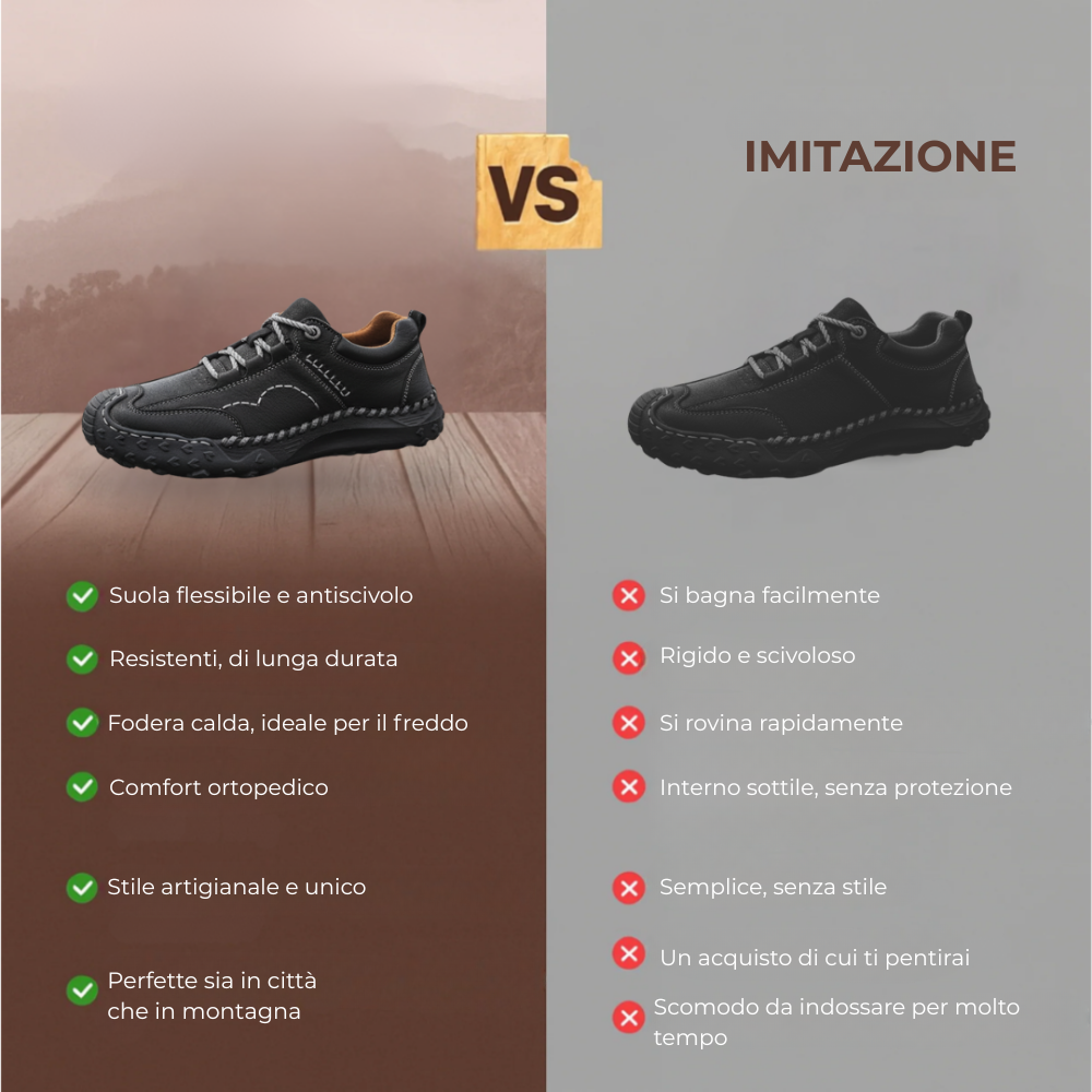 Scarpe Artigianali Monte Pizzocolo™ | Edizione Limitata 2025